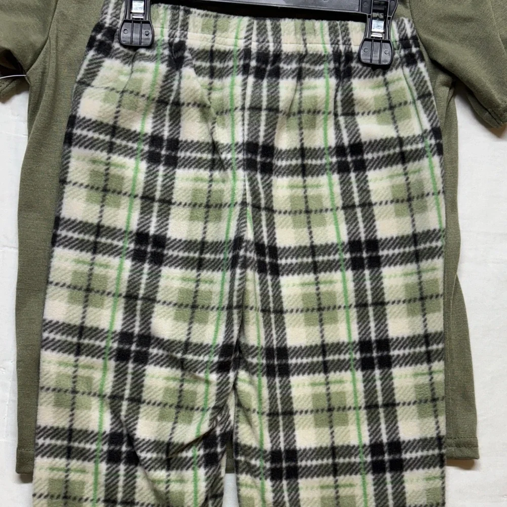 Wonder‎ Nation Boys Off the Grid T-Rex Fleece Pajama Set Size 4/5 NWT